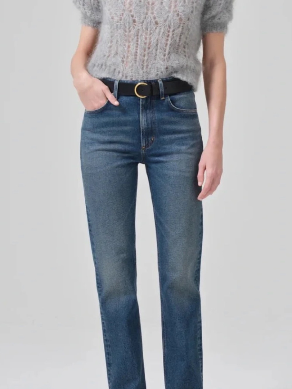 Citizens of Humanity Zurie Straight Leg Jeans "Eugene" - Size 27